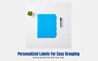 Thickened Multitier Letter-Size Document Folder, Document Organizer, Student Exam Paper Holder, Office Contract Divider