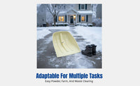 Heavy-Duty Thickened Shovel for Multiple Scenes, Winter Waste & Grain, L-3