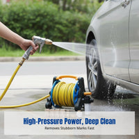 High Pressure Alloy Car Wash Water Hose, Adjustable Spray Tip, Home Cleaning Tool, Multi-Function Sprayer