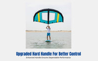 Surfing Sail, Inflatable Handheld Kite, Lightweight, Waterproof, Outdoor Board Sports, Foldable Storage Handles