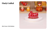 Zodiac Horse Figurine, Creative Chinese Design Symbol, New Year Resin Gift
