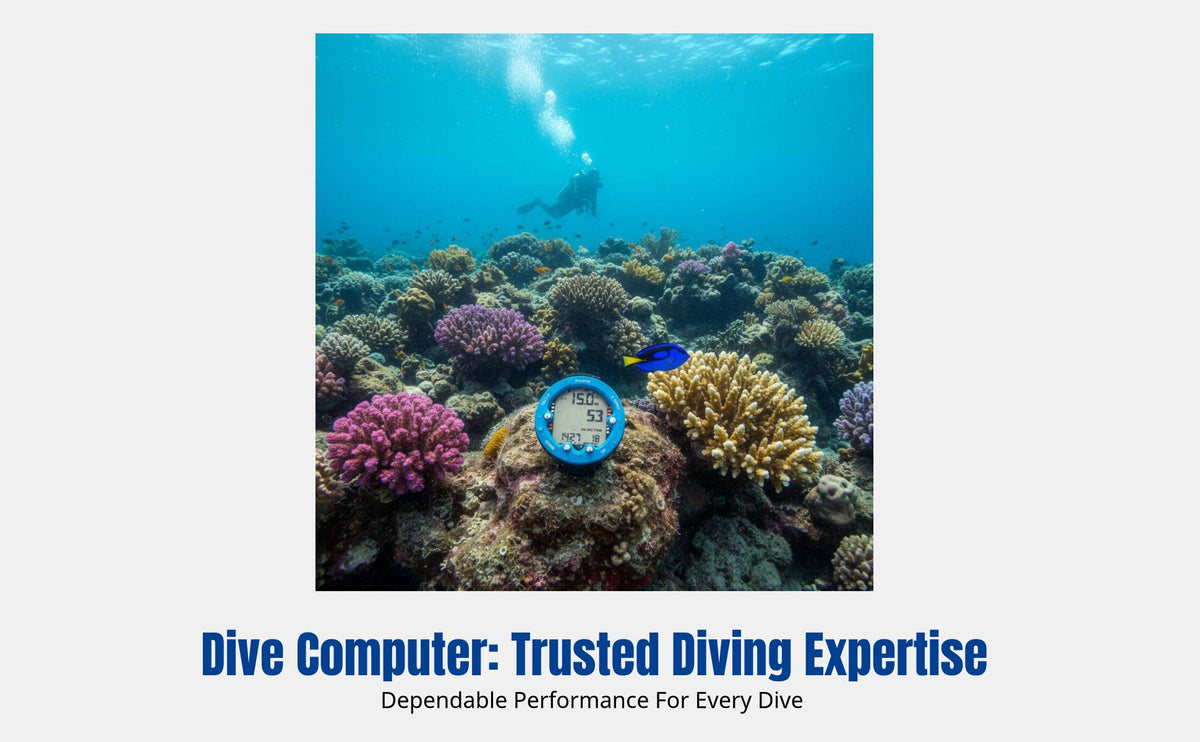 Dive Computer Watch, Pro Air Nitrox, Multi Modes, Global Warranty