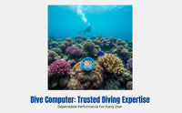Dive Computer Watch, Pro Air Nitrox, Multi Modes, Global Warranty