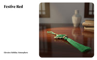 Nylon Chinese Knot Tassel, Gold-Edged Auspicious Knot, Handmade Ancient Hanging Decor