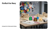 Motivational Workplace Decor, Acrylic Stand with Inspirational Quotes