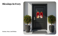 Door Sticker, Fu Character, Year of the Horse, Entryway, No Glue, New Year, Blessing