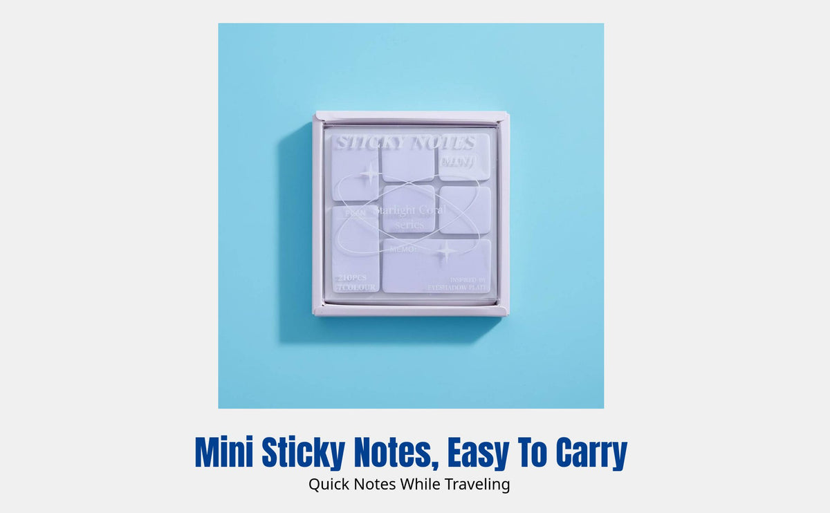 Sticky Notes, Colorful Notepads, Student Classroom, Office Supplies, Mini, Strong Creative Design