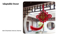 Chinese Knot Decoration, Fu Character, Living Room Entryway, New Year Decor