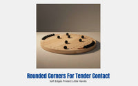 Chess Board Game, Solid Wood, Parent-Child Interactive, Educational Toy