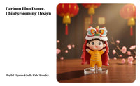 Cake Topper, Lion Dance Doll, Chinese Style, Birthday Decoration, New Year, Kids, Infant, Festive