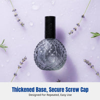 Glass Spray Bottle Transparent Refillable Perfume Atomizer Large Capacity Empty Cosmetic Bottle