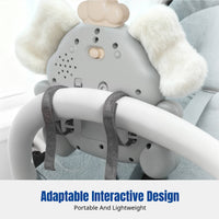 Toddler Early Education Elephant Keyboard Toy, Interactive Animal Keyboard, Soothing Musical Instrument, Stimulating Training,