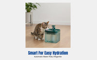 Automatic Circulating Pet Water Fountain, Smart Drinking Dispenser, Large Capacity, Modern Design