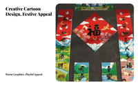 2026 Holiday Couplets, Horse Year Door Fu Character, Creative Set