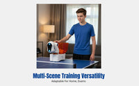 Table Tennis Ball Machine, Portable Training Robot, Adjustable Spin, Home Professional Practice, Visual Programming Remote