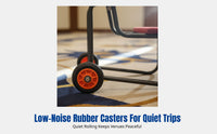 Heavy-Duty Metal Chair Cart, Quiet Casters, Hotel Banquet Chair Transport, Multi-Purpose Trolley