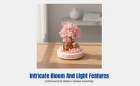 2025 New Flowering Tree Building Blocks, DIY Flower Assembly Toy, Everlasting Flower Pot Decor, Gift for Girls