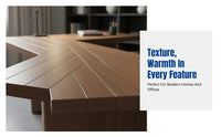Hardwood Office Desk, Modern Writing Table, New Chinese Design Workstation, Multiple Sizes