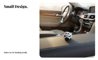 Desktop Creature Decor, Cute Resin Car Cartoon Dashboard Accessory