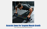 Push Up Training Board, Multifunctional Foldable Support, Home Fitness Equipment for Men, Chest and Abdominal Muscle Exercise