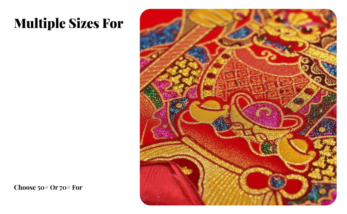 Door God Poster, Gold Foil Flocking, Zhang Fei & Guan Yu, Festive Door Sticker, Auspicious Decor