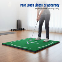 Sport Hitting Mat, Practice Mat, Textured Design, Anti-Slip Base, Teaching Edition, Driving Range Training