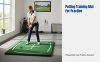 Sport Hitting Mat, Practice Mat, Textured Design, Anti-Slip Base, Teaching Edition, Driving Range Training