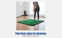 Sport Hitting Mat, Practice Mat, Textured Design, Anti-Slip Base, Teaching Edition, Driving Range Training