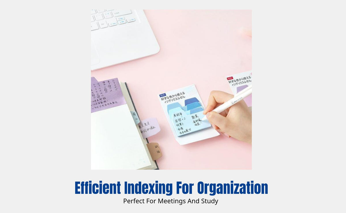 Gradient Color Note Pad, Multicolor Sticky Notes, Creative DIY Tab Notes for Office, School