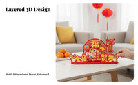 Horse Year table decor for seasonal holidays and living room display.