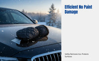 Thickened Waterproof Car Snow Brush, Ice Removal Warm Glove, Winter Cleaning Tool