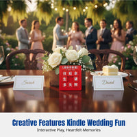 2025 Creative Wedding Game, Hua Rong Dao, Marriage Door Challenge Props, Funny Ceremony Toy