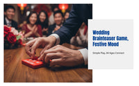 2025 Creative Wedding Game, Hua Rong Dao, Marriage Door Challenge Props, Funny Ceremony Toy