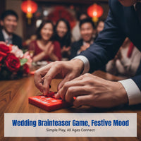 2025 Creative Wedding Game, Hua Rong Dao, Marriage Door Challenge Props, Funny Ceremony Toy