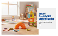 Building Blocks, Colorful Pane Tiles, DIY Educational Toy, Creative Construction for Kids