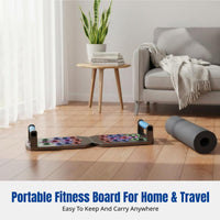 Multifunctional Push Up Board, Portable Home Gym Equipment, Chest, Shoulder, Back, Triceps Training Board for Men, PP+Coated