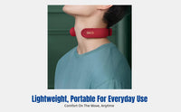Portable Neck Massager, Low Vibration, Smart Heating, Office, Gift for Men, Women, Elders