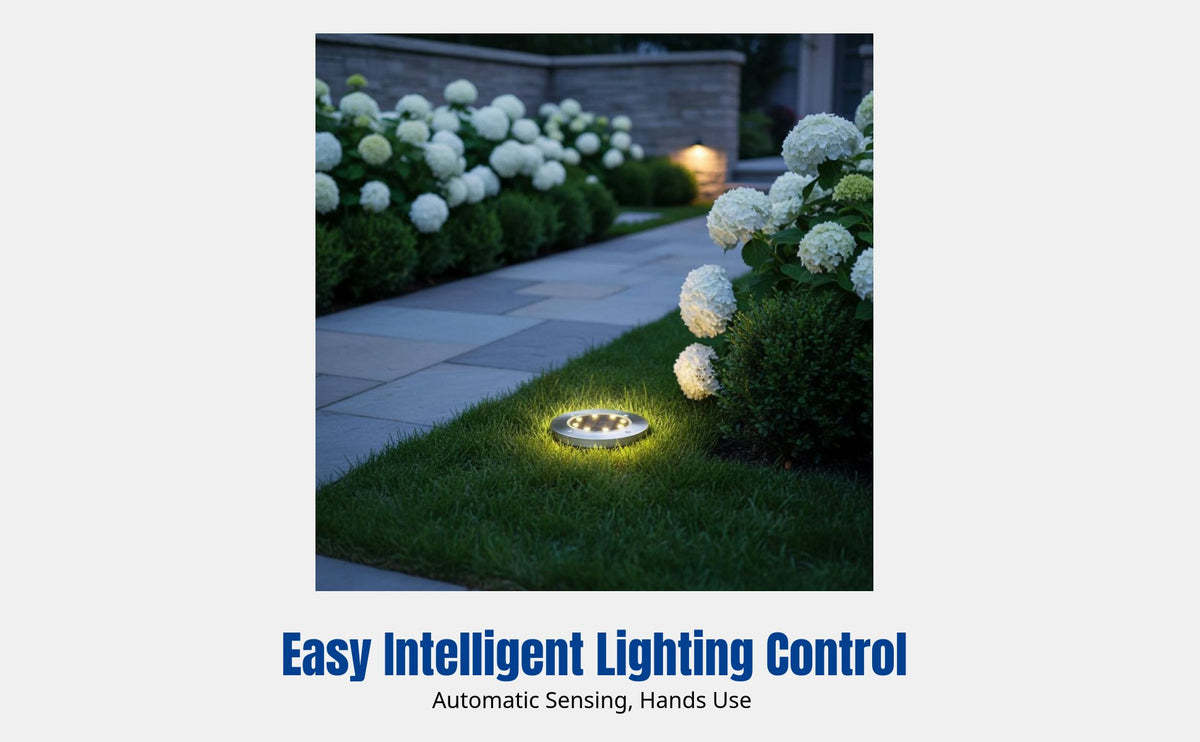 Solar Ground Light, LED Lawn Stake, Outdoor Waterproof Landscape Decor, Ultra Bright