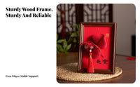 Vernal holiday picture frame, 2026 Horse Year, New Year Table Display
