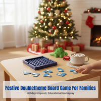 Brainteaser Board Game for Kids, Educational Toy, Christmas Gift, Logic Thinking, Parent-Child Play