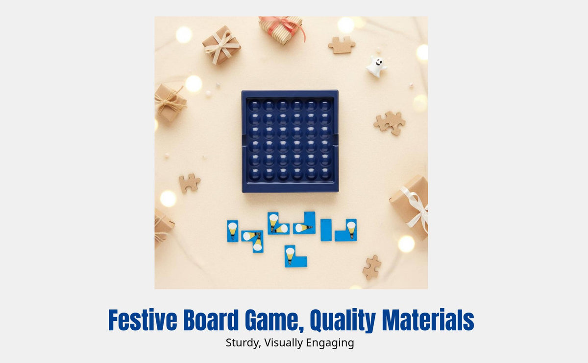 Brainteaser Board Game for Kids, Educational Toy, Christmas Gift, Logic Thinking, Parent-Child Play