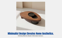 Century Vintage Solid Wood Coffee Table, Minimalist Storage, Living Room, Wabi-Sabi Crafted Style