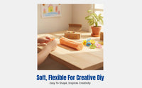 Thick Pipe Cleaners, DIY Craft Kit, Non-Shedding, Soft, for Flower Arranging, Educational Toy