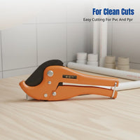 Pipe Cutter, PVC PPR, SK5 Aluminum Alloy Handle, Ergonomic, Fast Cutting, 42mm