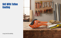 Pipe Cutter, PVC PPR, SK5 Aluminum Alloy Handle, Ergonomic, Fast Cutting, 42mm