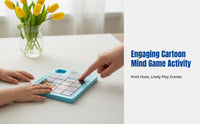 Logic Game, 16-Square Huarong Path Board, ABS Educational Toy, Logic Training for Kids