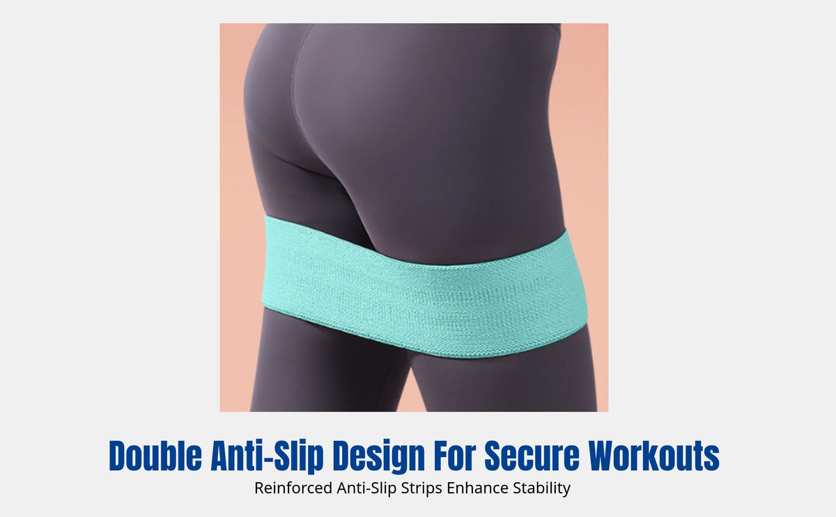 Elastic Band, Non-Slip Glute Circle, Bend, Stretching, Leg Training, Multi-Strength, Random Assortment