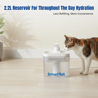 Automatic Pet Water Circulation, Smart Drinking Fountain, Large Capacity, Easy to Clean