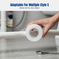 Bonding Silicone Waterproof Tape, High Temperature Resistant, Pressure Leak Repair, Red