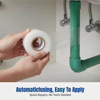 Bonding Silicone Waterproof Tape, High Temperature Resistant, Pressure Leak Repair, Red